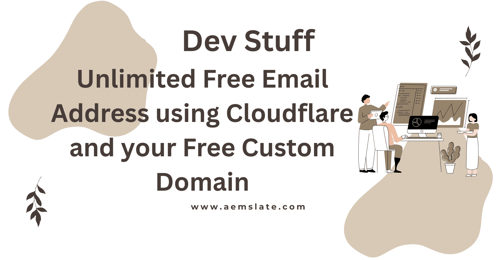 Unlimited Free Email Address using Cloudflare and your Free Custom Domain